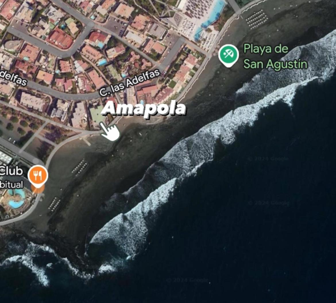Amapola Blue Sea - Recien Reformado, Frente Al Mar Apartment San Agustín Exterior foto