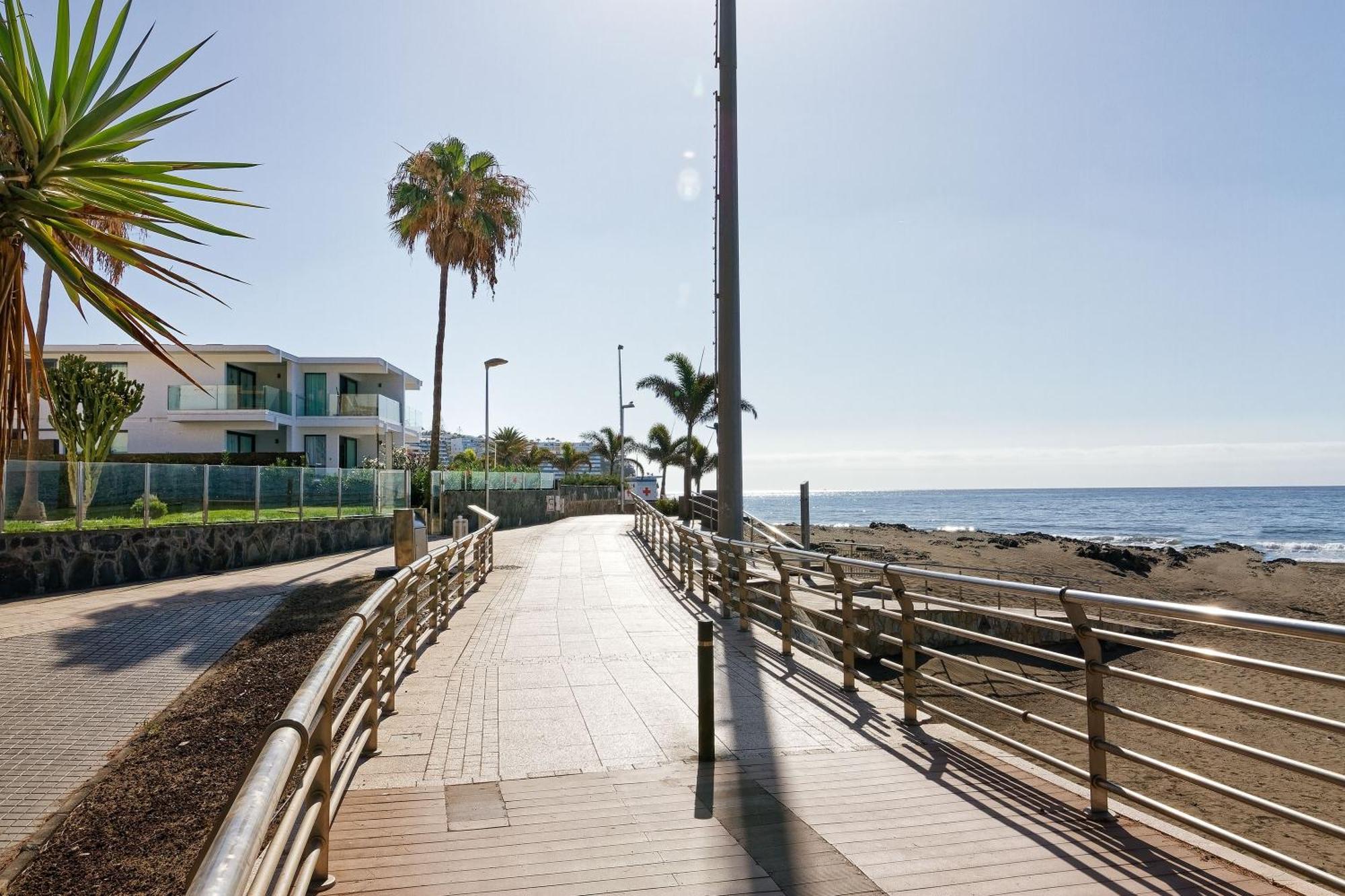 Amapola Blue Sea - Recien Reformado, Frente Al Mar Apartment San Agustín Exterior foto
